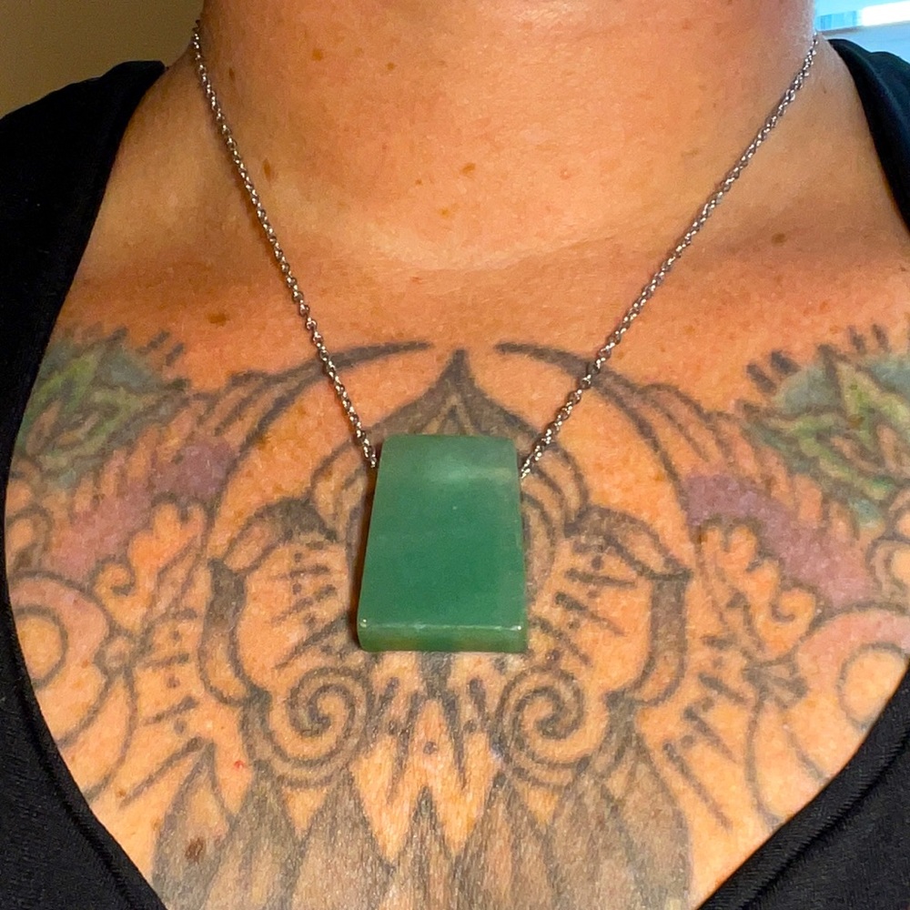 Green Aventurine Necklace Crystal Healing Create